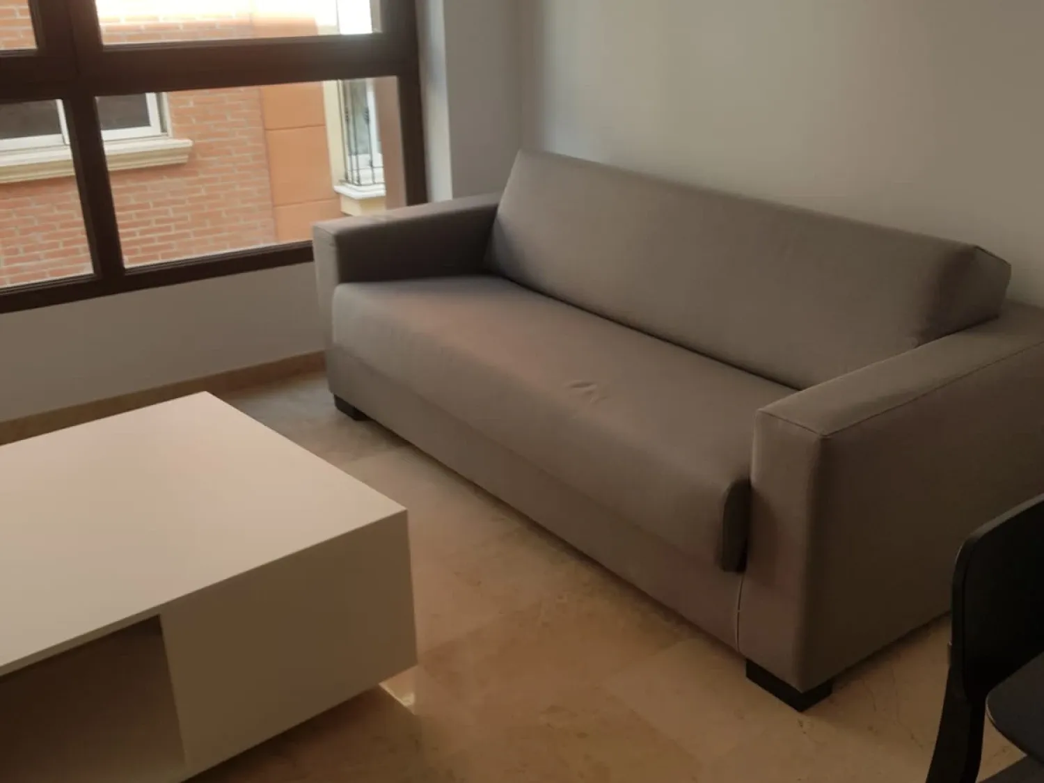Sala d'estar de Apartament de lloguer en  Murcia Capital amb Moblat i Rentadora