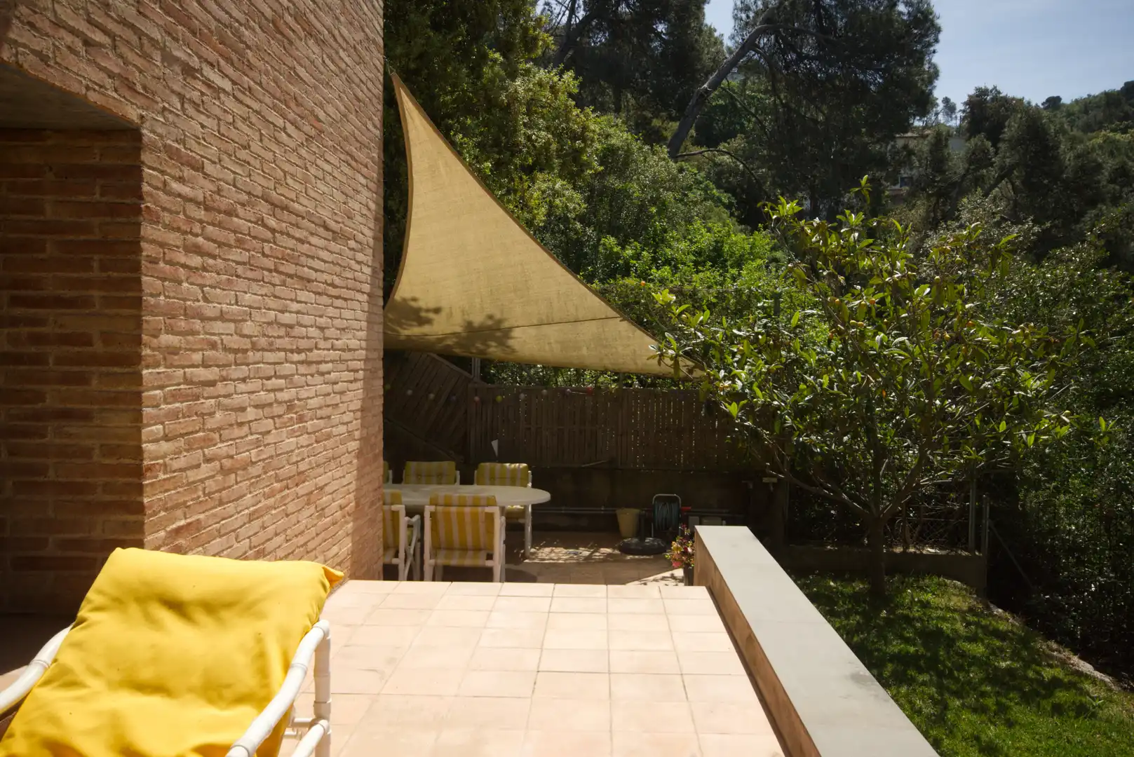 Terrasse von Haus oder Chalet zum Verkauf in Sant Cugat del Vallès mit Klimaanlage, Heizung und Privatgarten