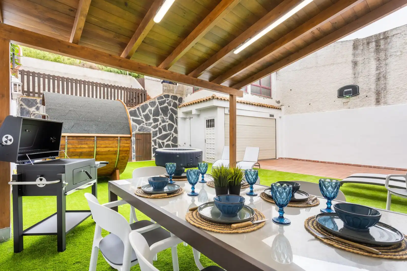 Terrace of Detached homes for sale in El Sauzal  with Private garden, Terrace and Balcony