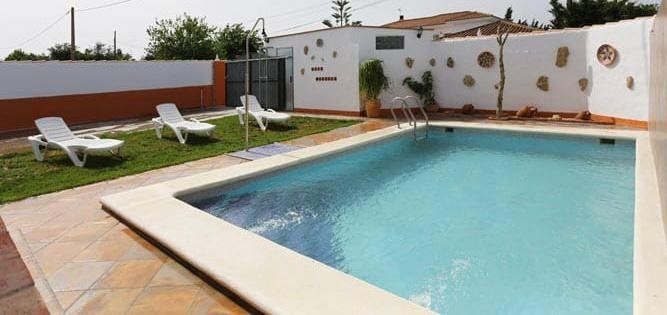 Swimming pool of House or chalet for sale in Chiclana de la Frontera  with Private garden and Swimming Pool