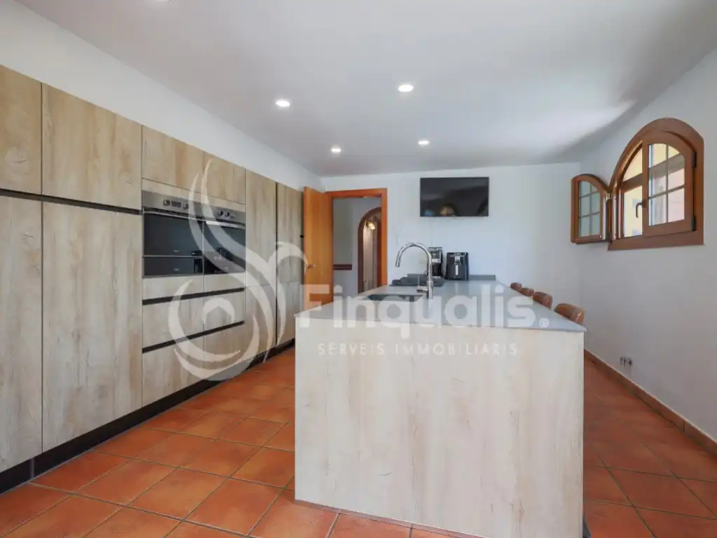 Cocina de Casa o chalet en venta en Santa Eulàlia de Ronçana con Aire acondicionado