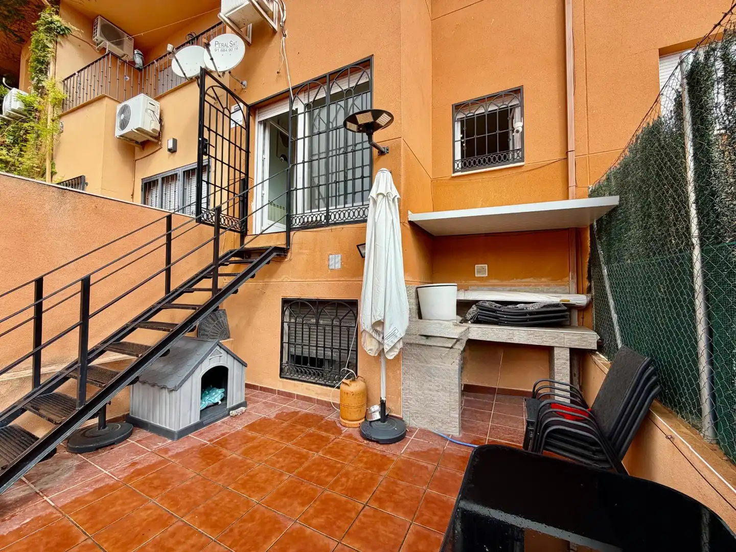 Terrassa de Casa adosada en venda en Morata de Tajuña amb Aire condicionat, Calefacció i Terrassa