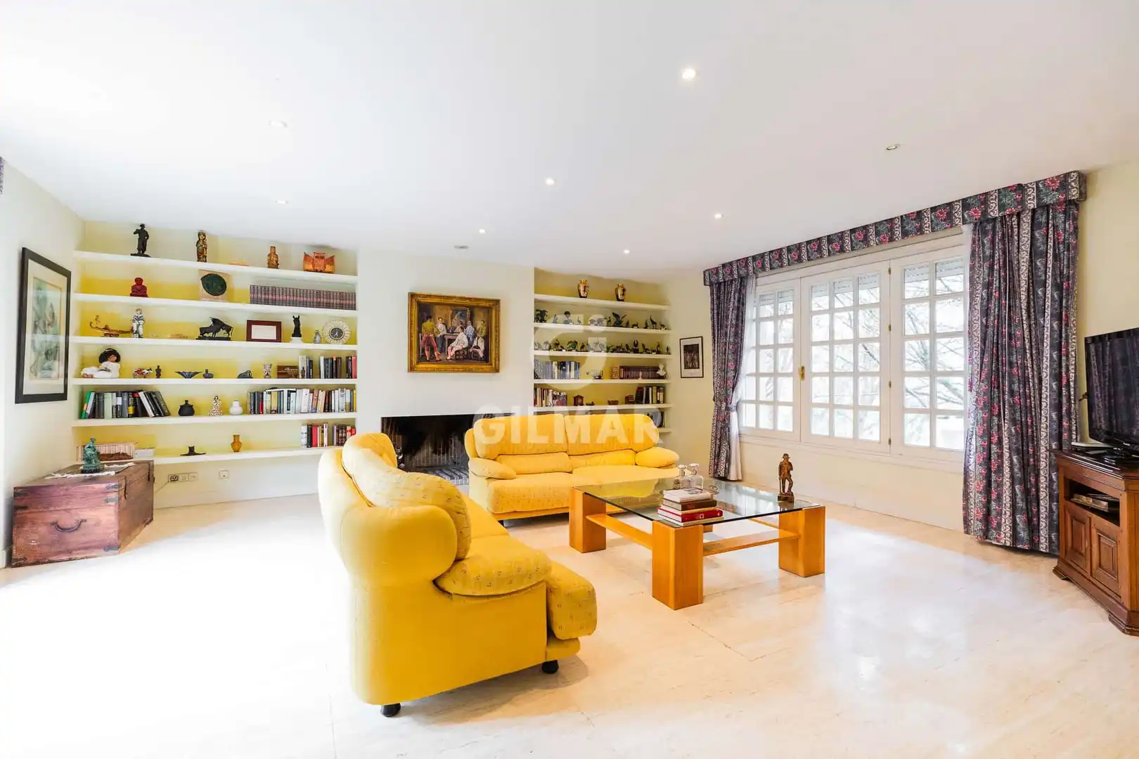 Sala de estar de Casa o chalet en venta en Collado Villalba con Calefacción