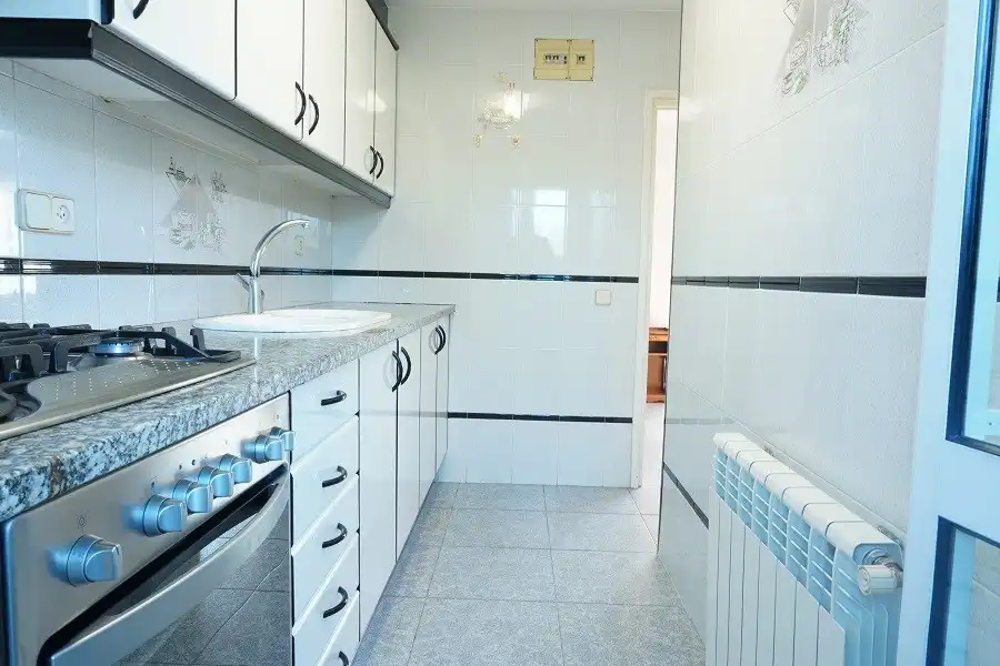 Kitchen of Flat for sale in Ripoll  with Heating