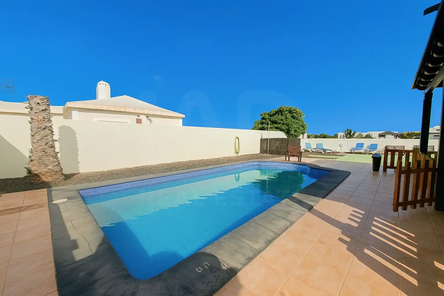 Swimming pool of Houses for sale in Yaiza  with Air Conditioner, Terrace and Swimming Pool