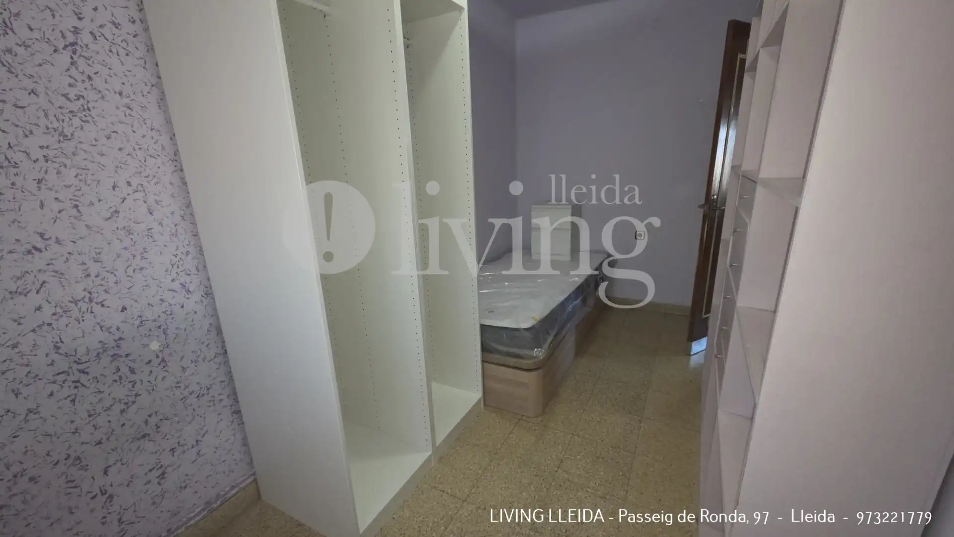 Schlafzimmer von Wohnung zur Miete in Lleida mit Heizung, Möbliert und Ofen