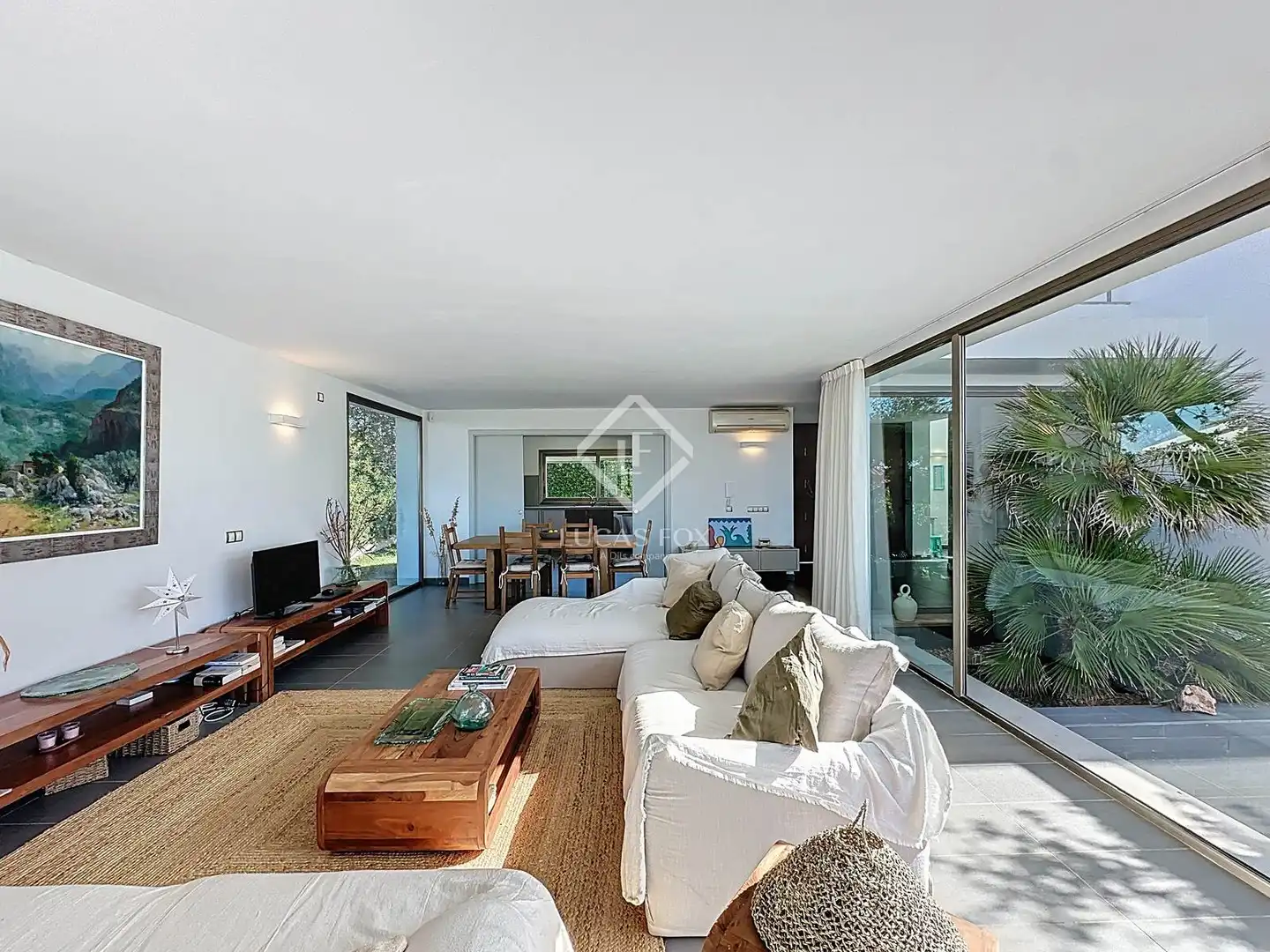 Sala d'estar de Casa o xalet en venda en Maó - Mahón amb Aire condicionat, Calefacció i Jardí privat