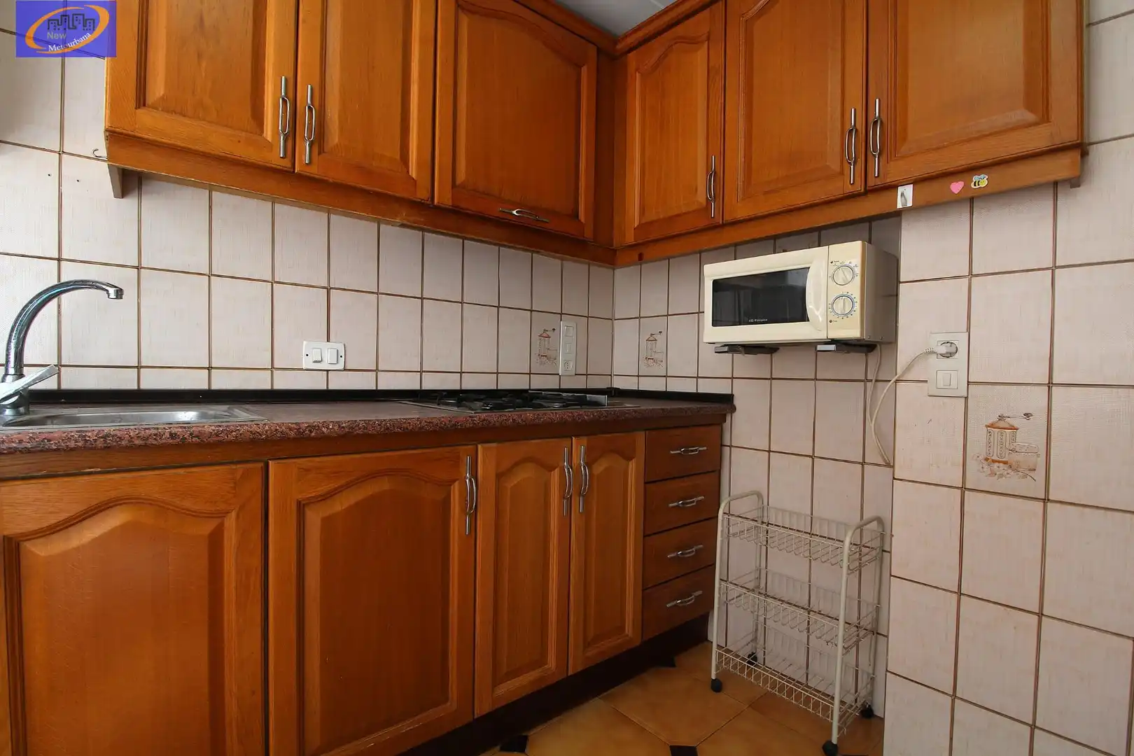 Küche von Wohnung zum Verkauf in Utiel mit Heizung und Balkon