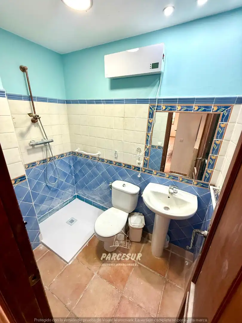 Bany de Finca rústica en venda en Córdoba amb Aire condicionat, Calefacció i Jardí privat