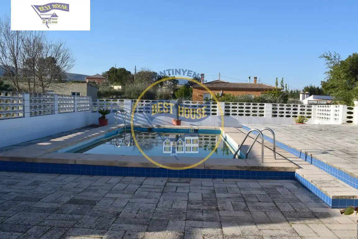 Piscina de Casa o chalet en venta en Ontinyent con Aire acondicionado, Jardín privado y Terraza