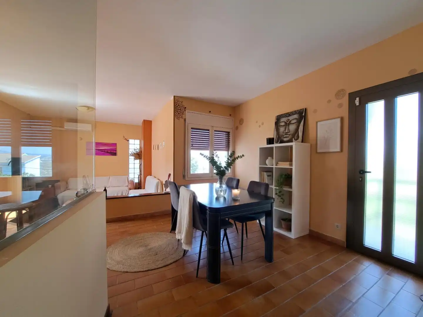 Menjador de Casa o xalet en venda en Castellví de Rosanes amb Calefacció, Jardí privat i Terrassa