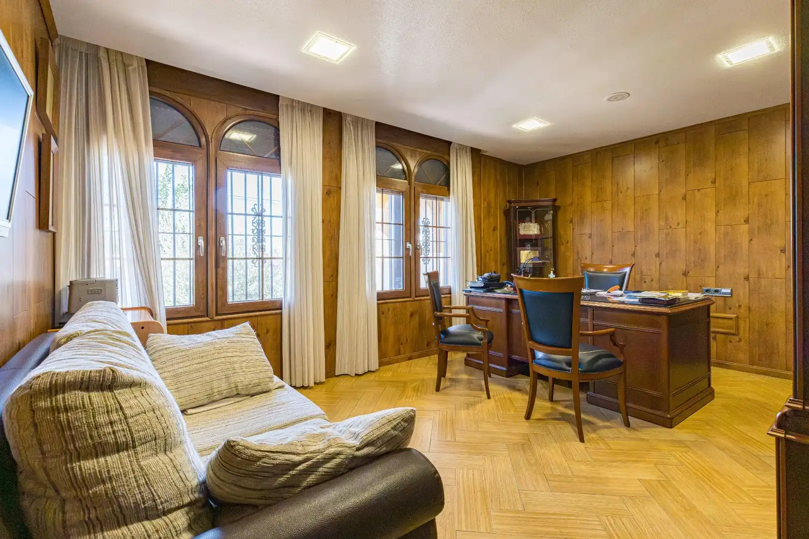 Sala de estar de Casa o chalet en venta en Murcia con Aire acondicionado, Calefacción y Jardín privado