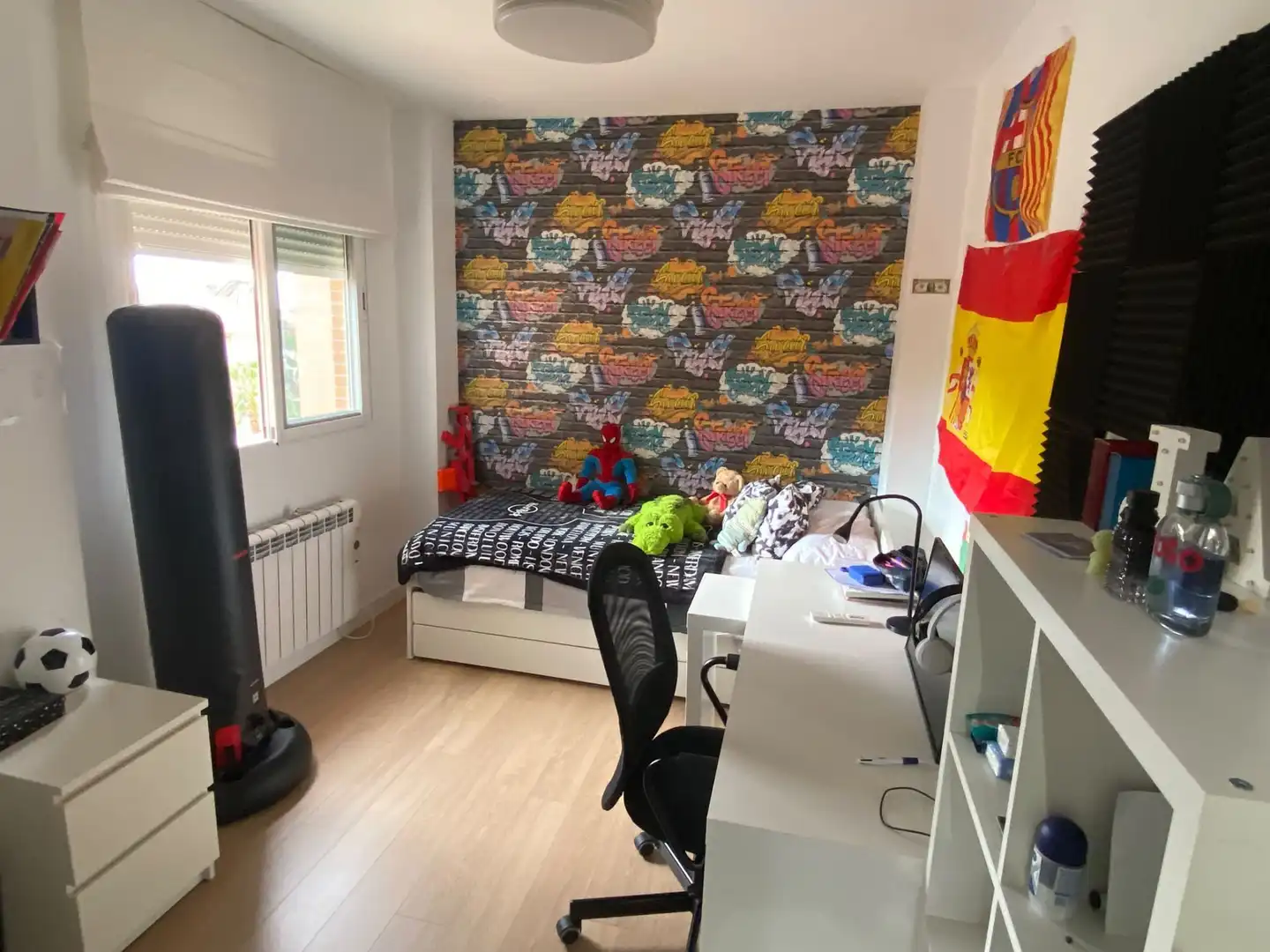 Schlafzimmer von Dachboden zum Verkauf in Molina de Segura mit Klimaanlage, Heizung und Terrasse