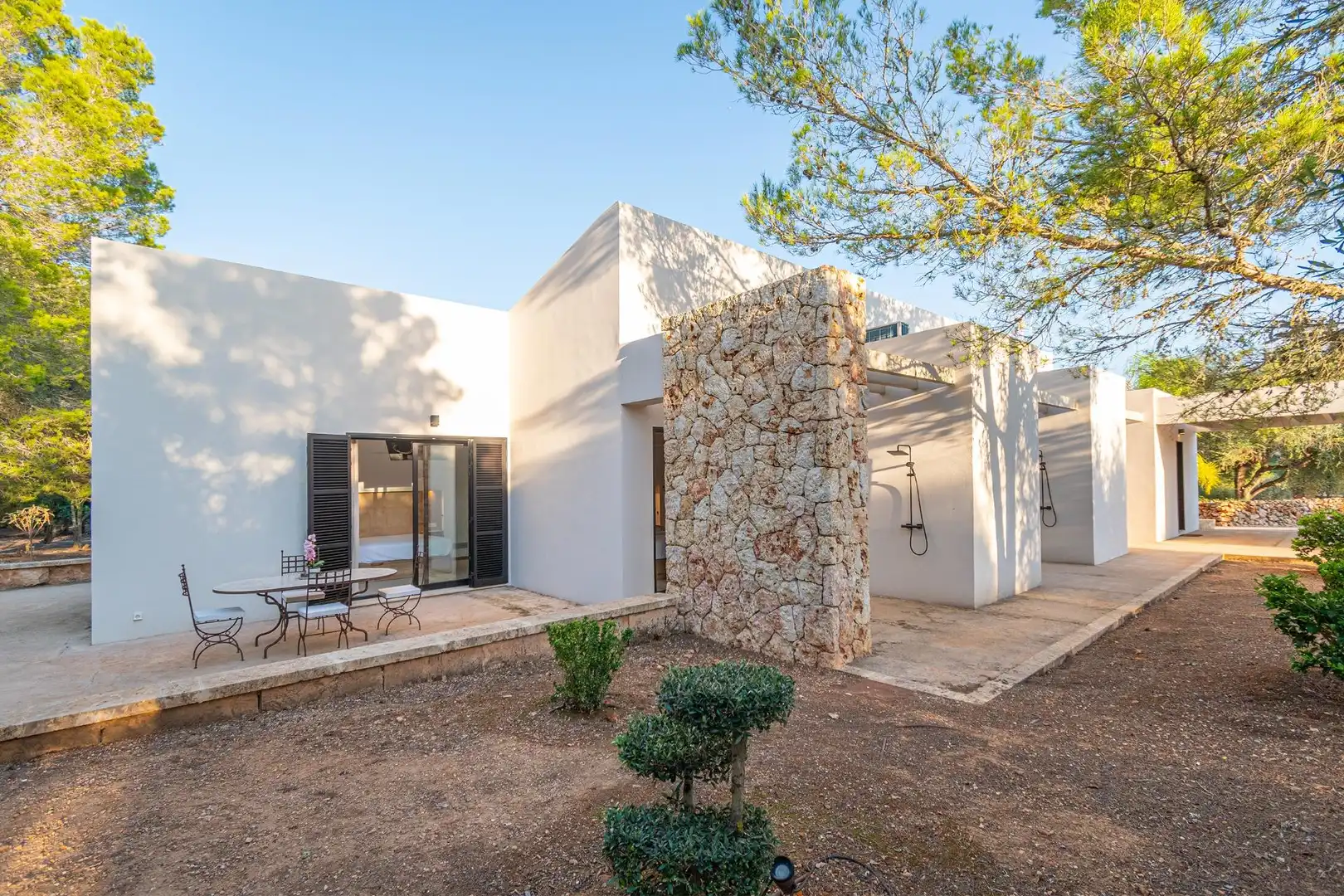 Vista exterior de Casa o xalet en venda en Porreres amb Aire condicionat, Jardí privat i Terrassa