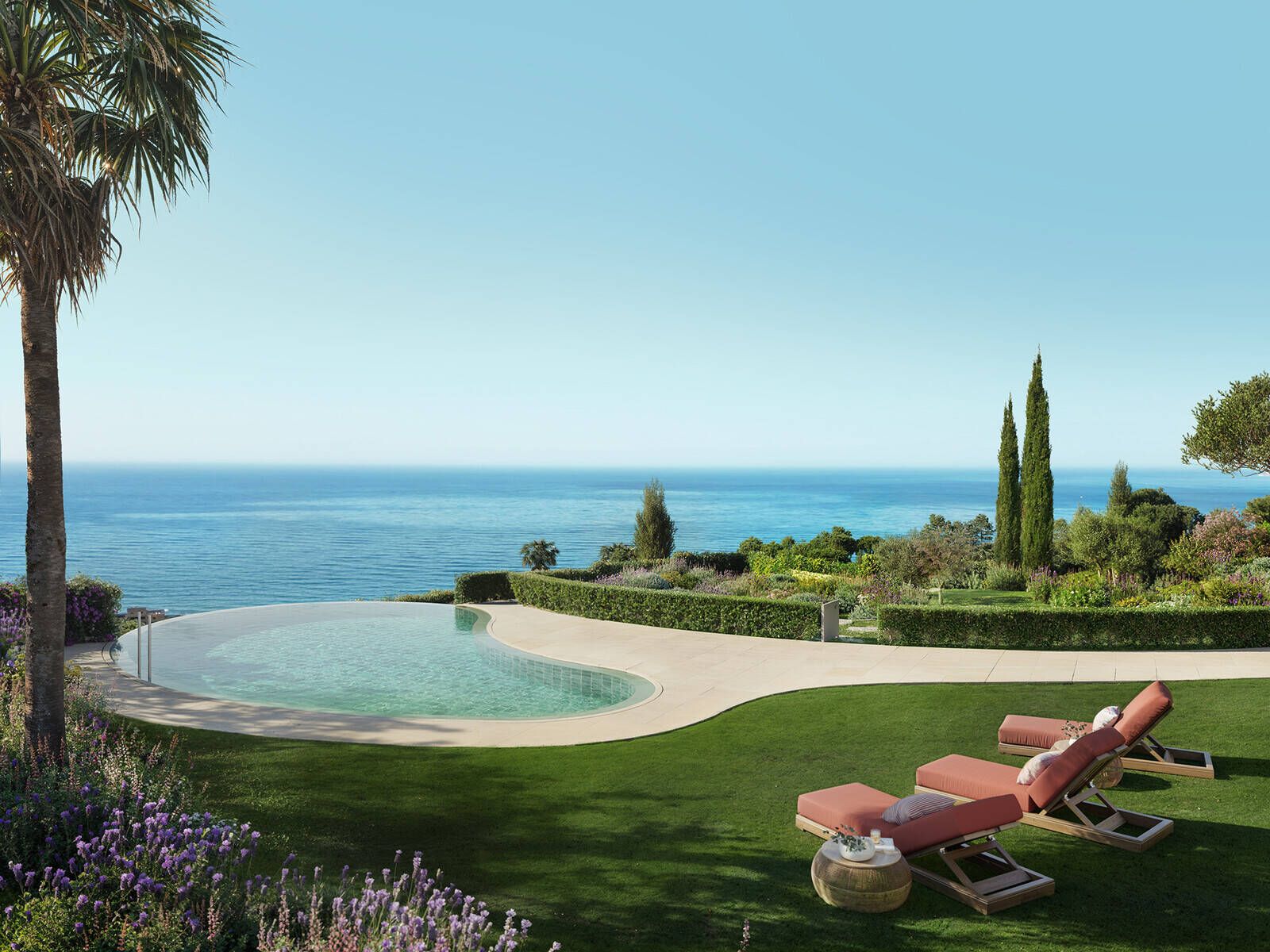 Swimming pool of Apartment for sale in Benalmádena  with Air Conditioner, Private garden and Terrace