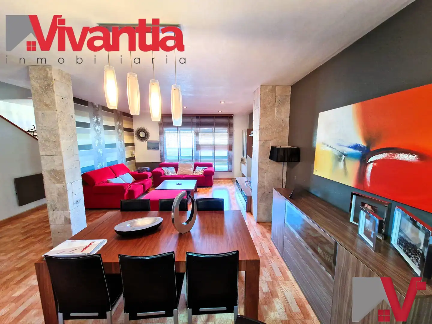 Living room of Duplexes for sale in Lorca  with Air Conditioner, Heating and Parquet flooring
