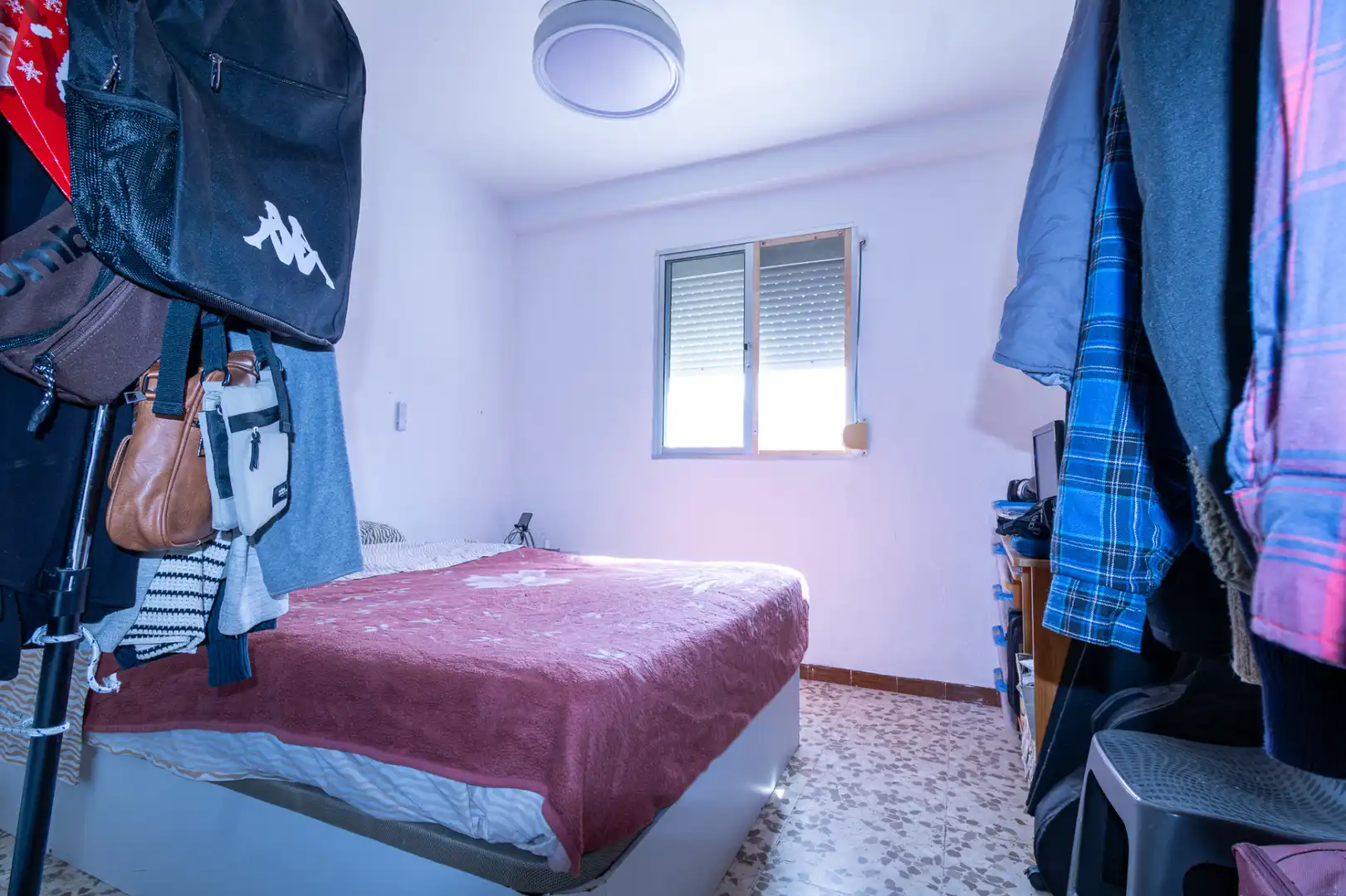 Bedroom of Flat for sale in Sevilla  with Air Conditioner, Heating and Furnished