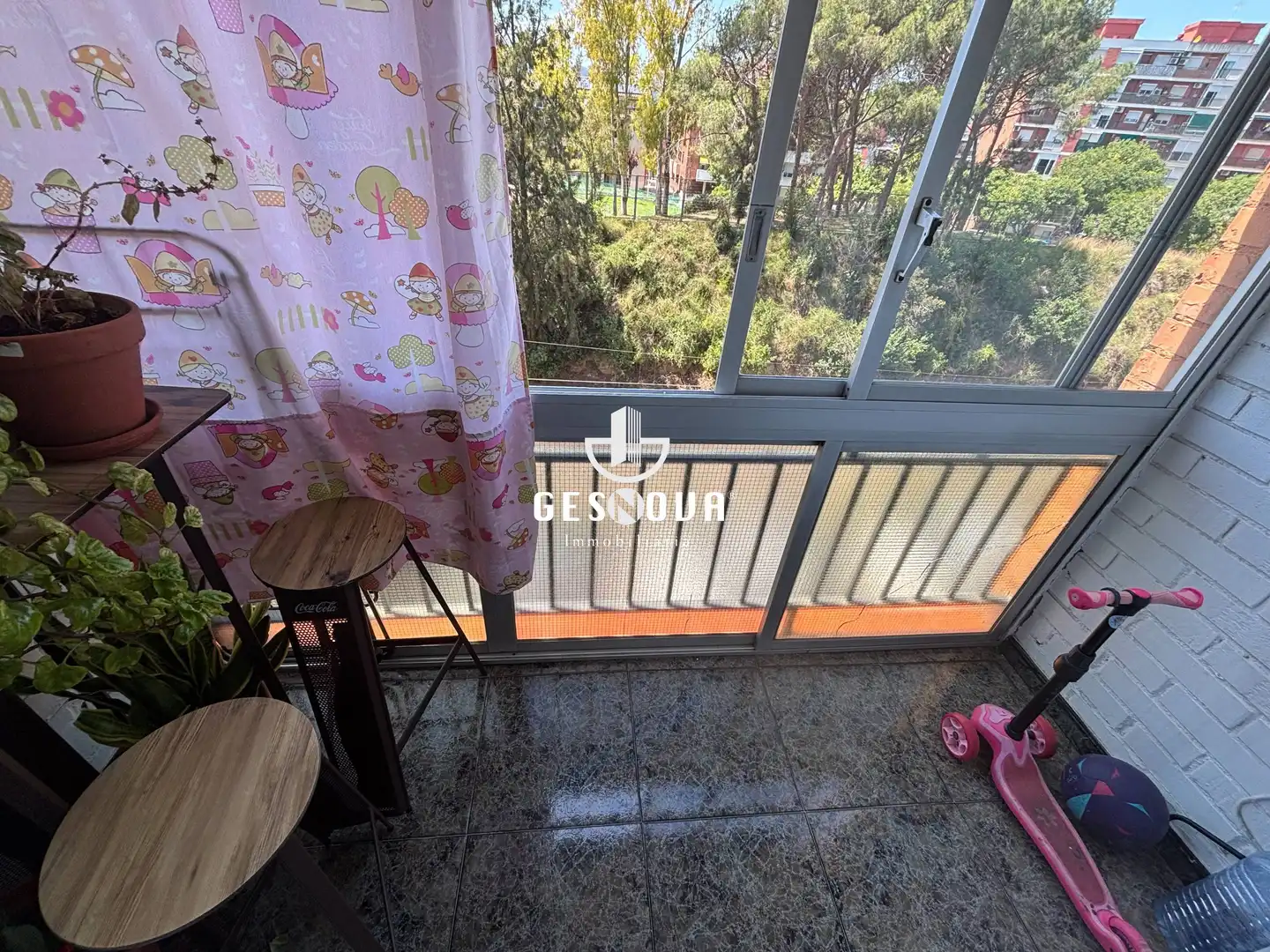 Balcony of Flat for sale in Sant Feliu de Llobregat  with Air Conditioner and Balcony