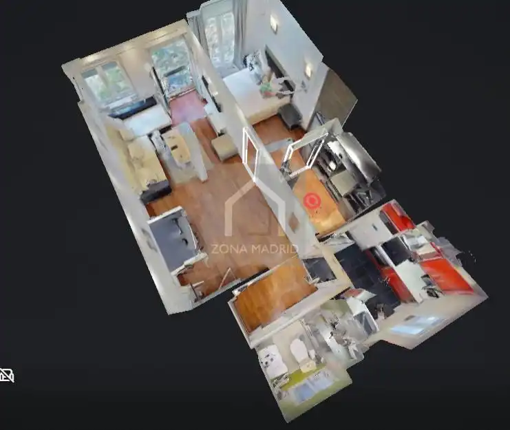 Vista exterior de Piso en venta en Madrid con Aire acondicionado y Balcón