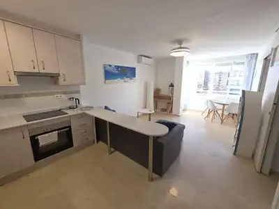 Cocina de Apartamento en venta en Fuengirola con Aire acondicionado, Calefacción y Terraza