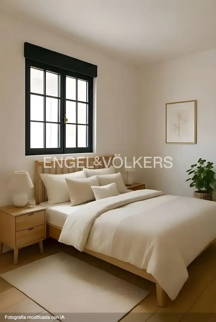 Bedroom of Flat for sale in Madrid  with Air Conditioner, Heating and Terrace