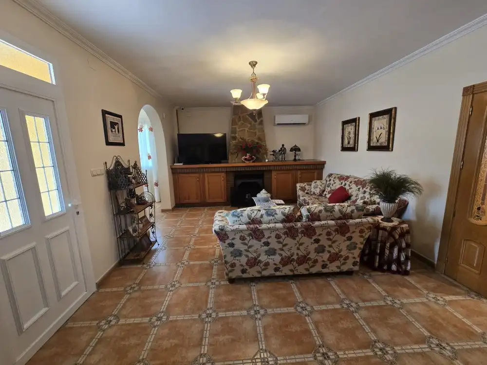 Sala d'estar de Casa o xalet en venda en Villena