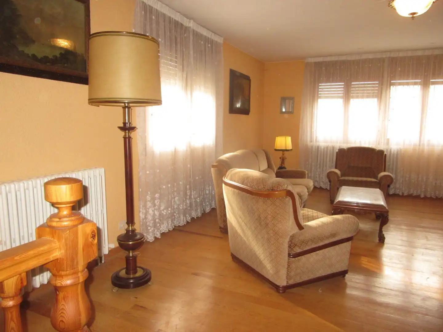 Sala de estar de Finca rústica en venta en Villanúa con Calefacción, Terraza y Trastero