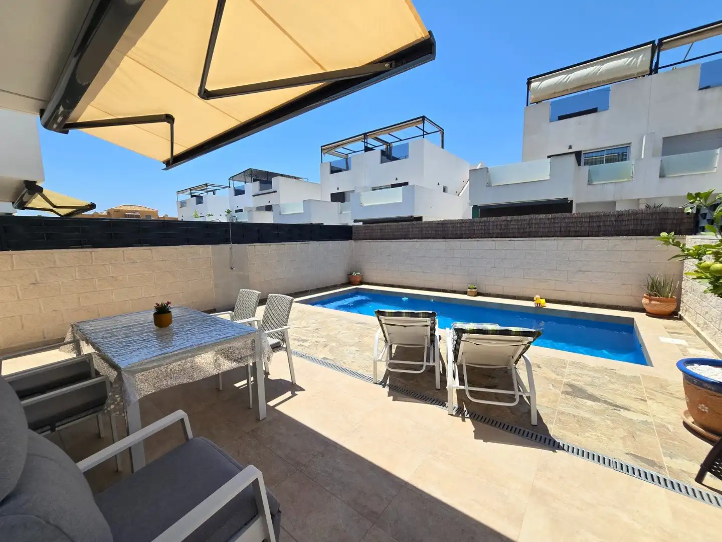 Terrassa de Casa o xalet en venda en Rojales amb Jardí privat, Terrassa i Traster