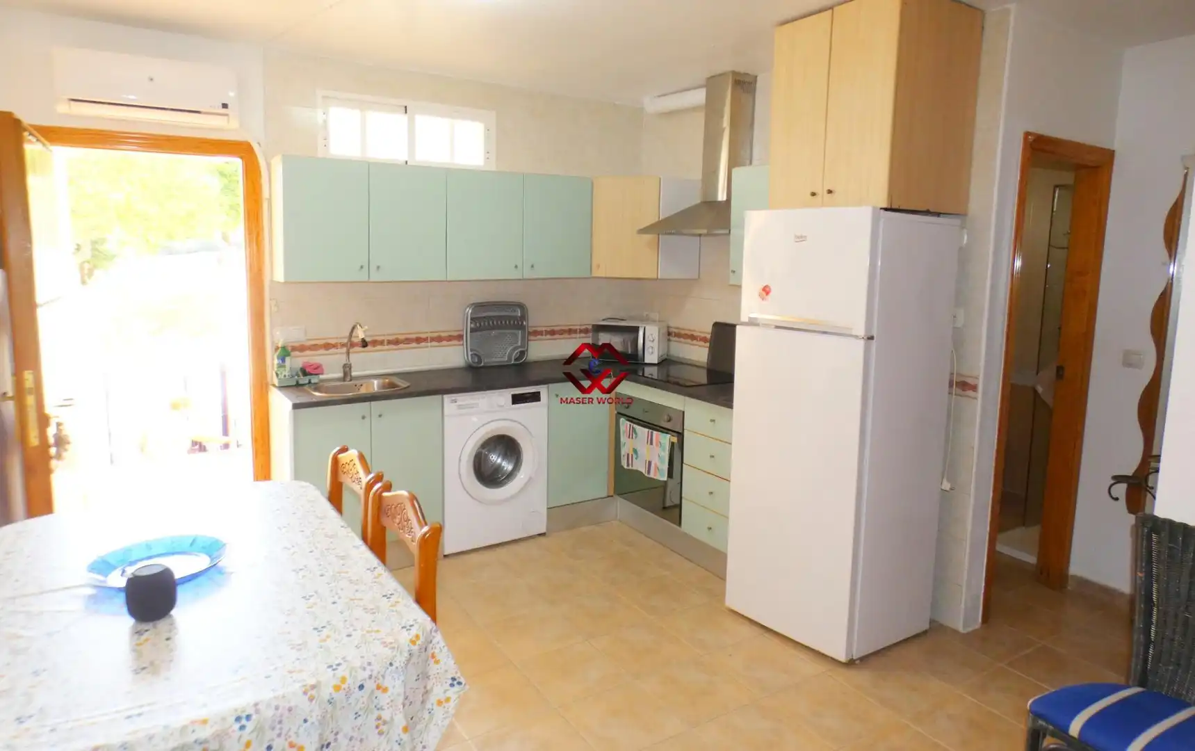 Cocina de Planta baja en venta en Mazarrón con Jardín privado, Terraza y Trastero