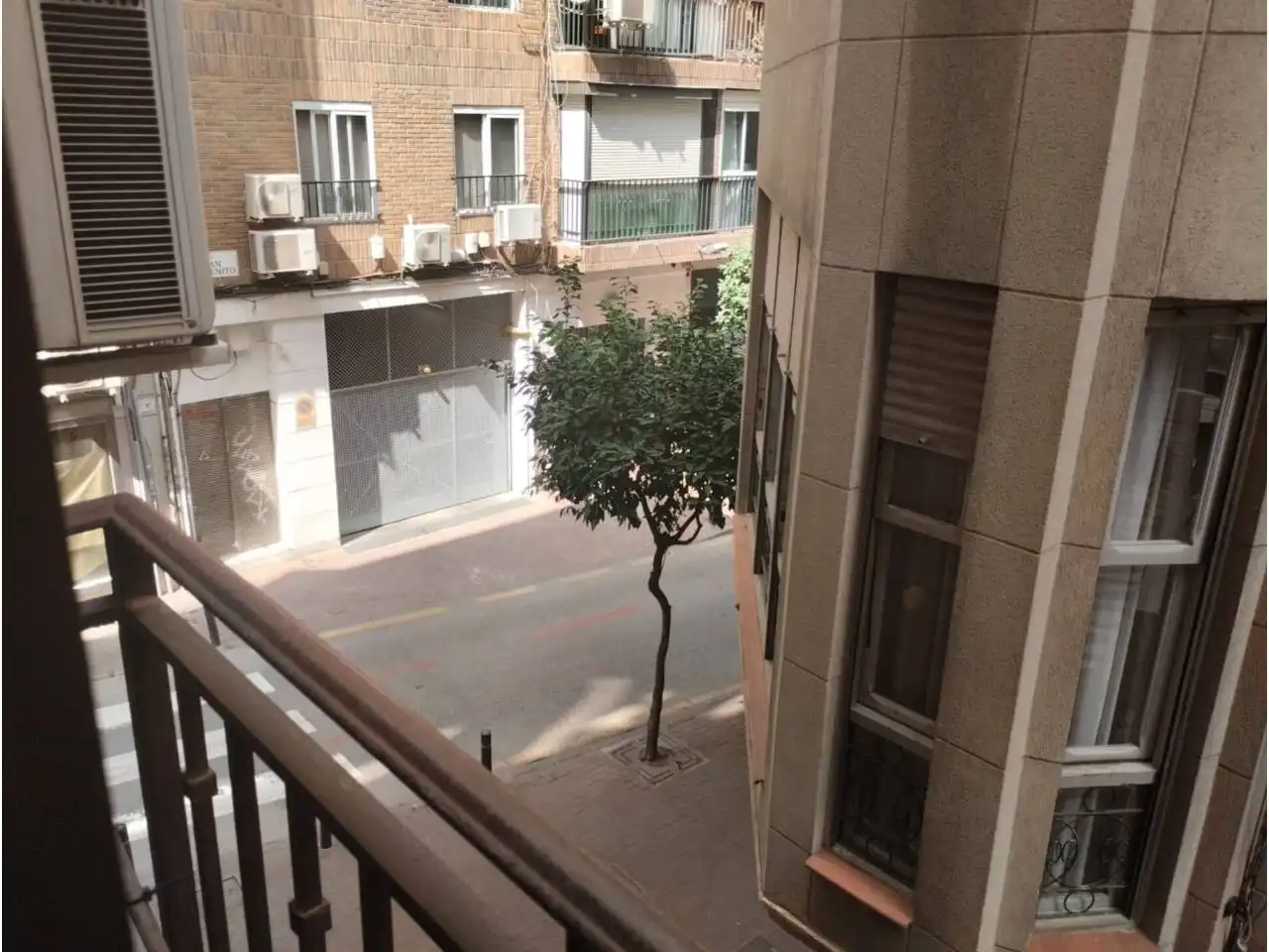 Vista exterior de Piso de alquiler en Murcia con Aire acondicionado y Amueblado