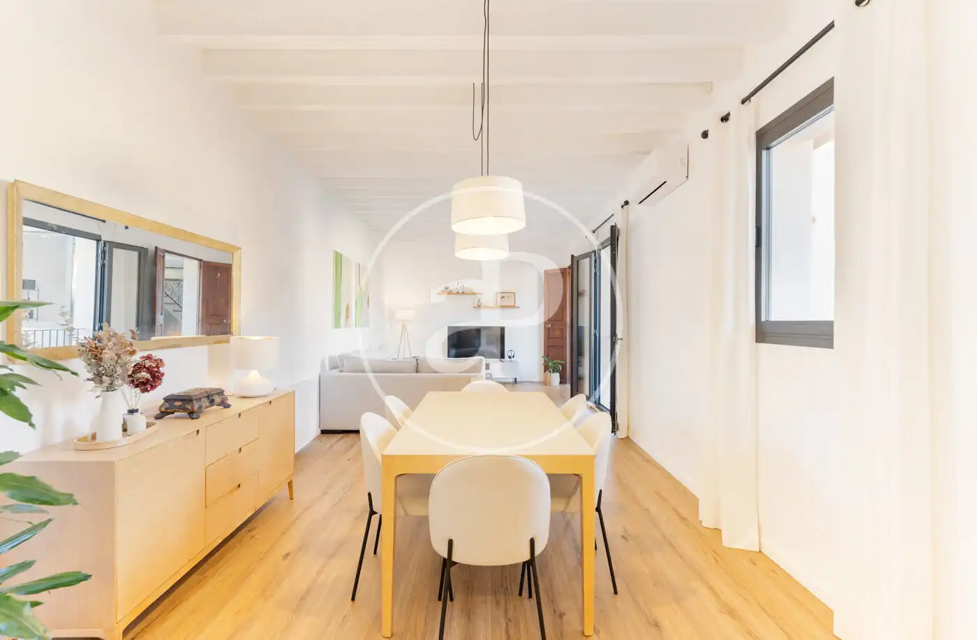 Dining room of Houses for sale in Sóller  with Air Conditioner, Heating and Terrace
