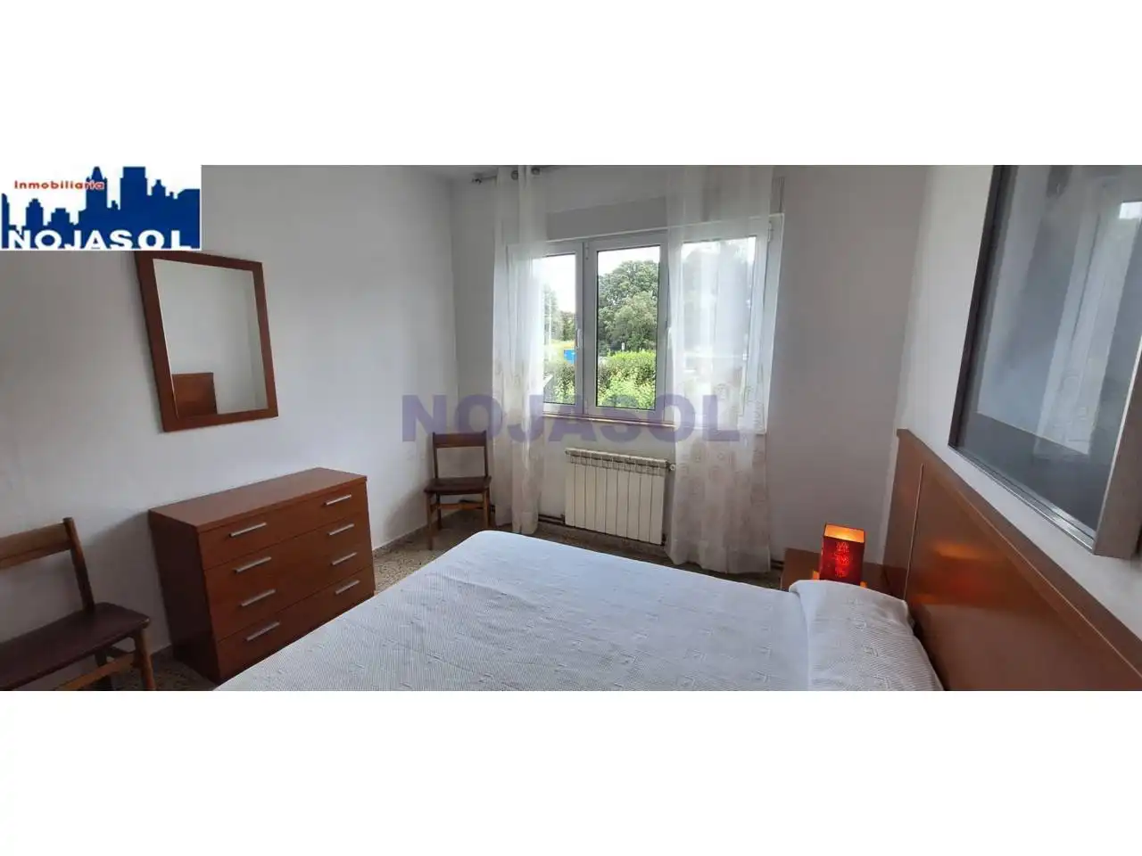 Schlafzimmer von Einfamilien-Reihenhaus zur Miete in Noja mit Heizung, Privatgarten und Terrasse