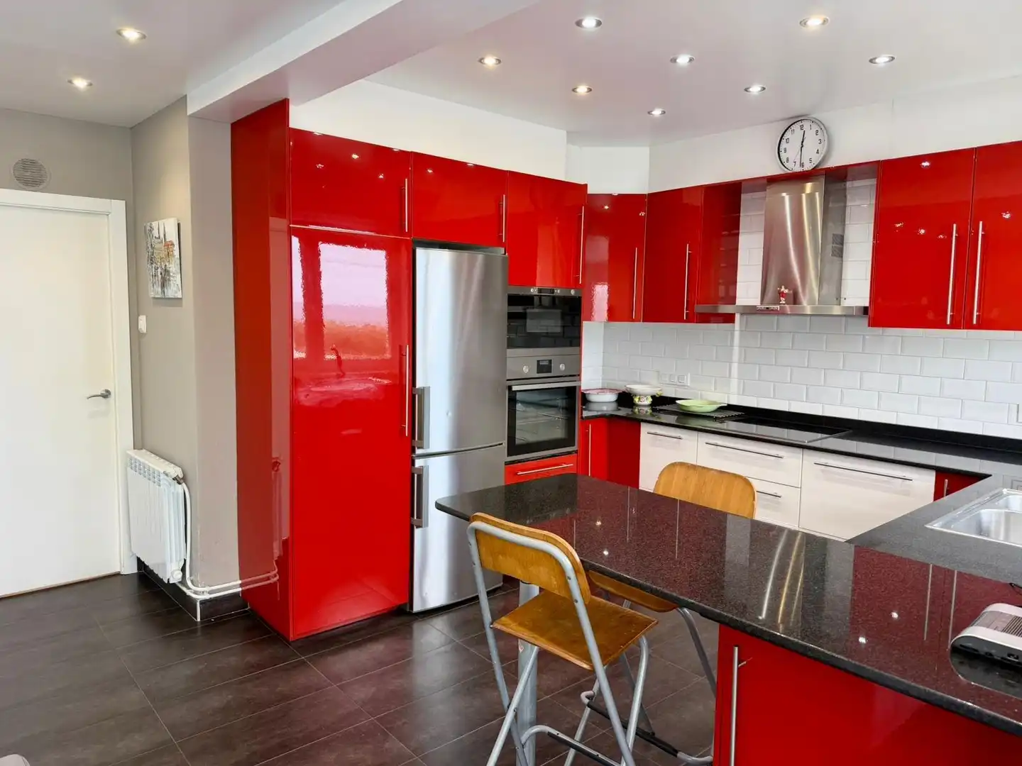 Cocina de Casa o chalet en venta en Arteixo con Calefacción y Jardín privado