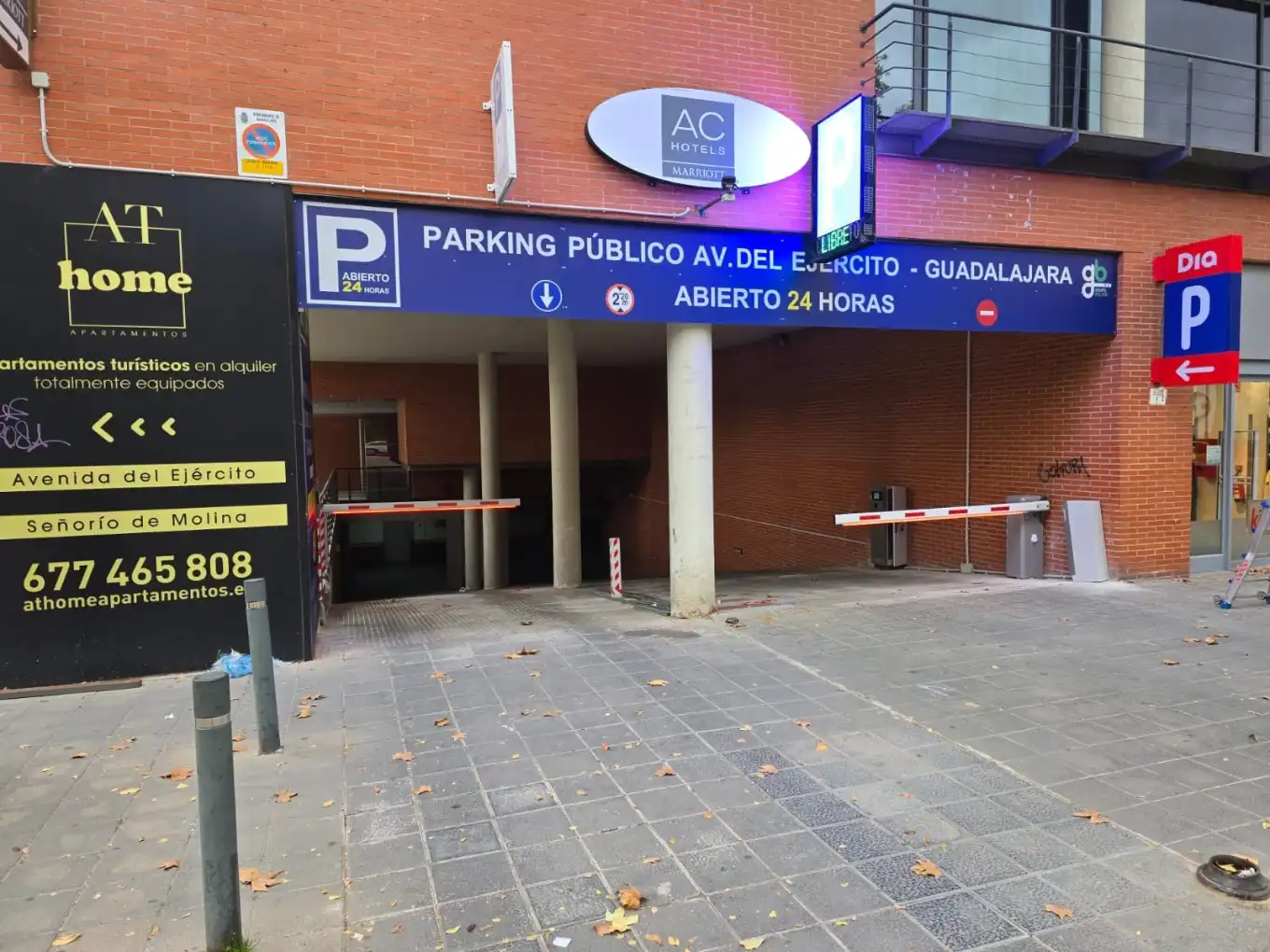 Parking de Garaje de alquiler en Guadalajara con Alarma