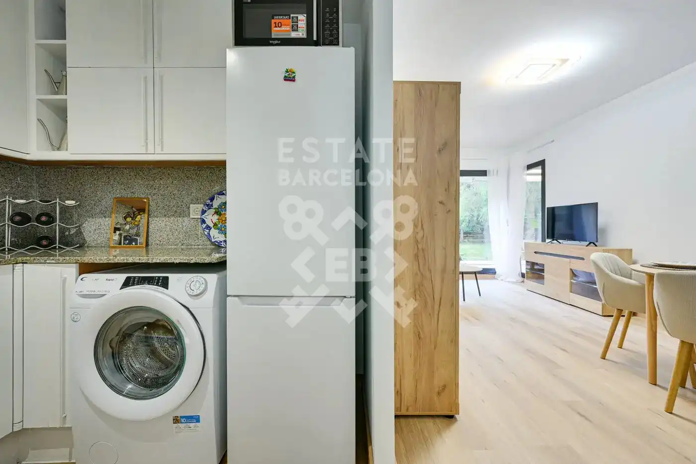 Außenansicht von Wohnung zum Verkauf in Lloret de Mar mit Klimaanlage, Heizung und Privatgarten