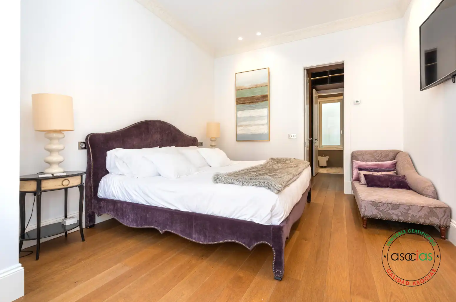 Schlafzimmer von Wohnung zum Verkauf in Gijón  mit Heizung