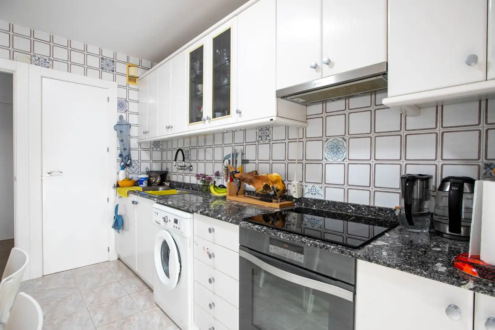 Küche von Wohnung zum Verkauf in Estella / Lizarra mit Heizung, Terrasse und Möbliert