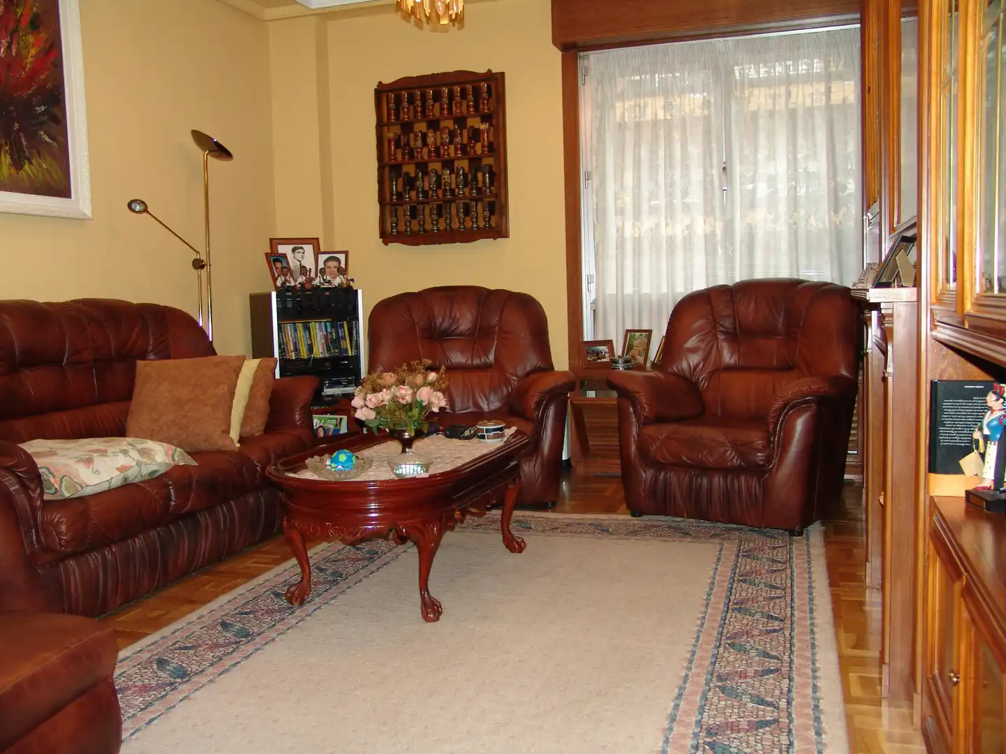 Sala de estar de Piso en venta en  Logroño con Calefacción, Terraza y Piscina