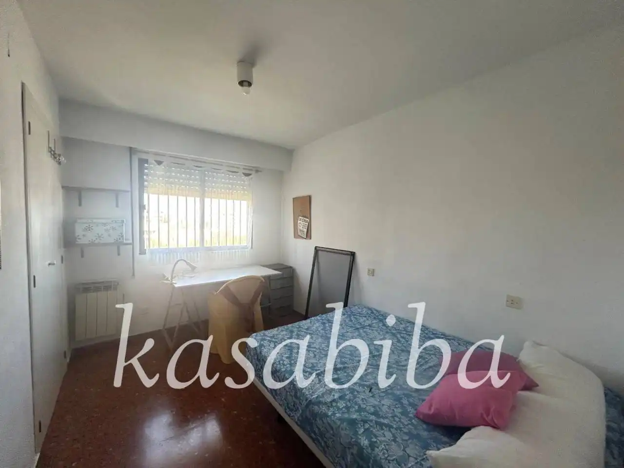 Bedroom of Flat for rent in Valencia  with Heating, Furnished and Balcony
