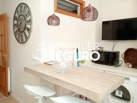 Kitchen of Flat for rent in Oleiros  with Heating and Furnished