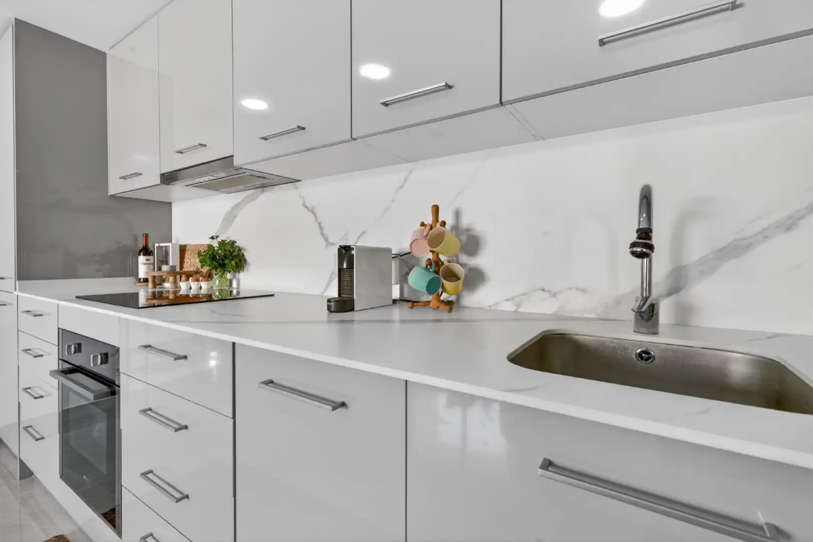 Kitchen of Flat for sale in Torrevieja  with Air Conditioner, Heating and Terrace