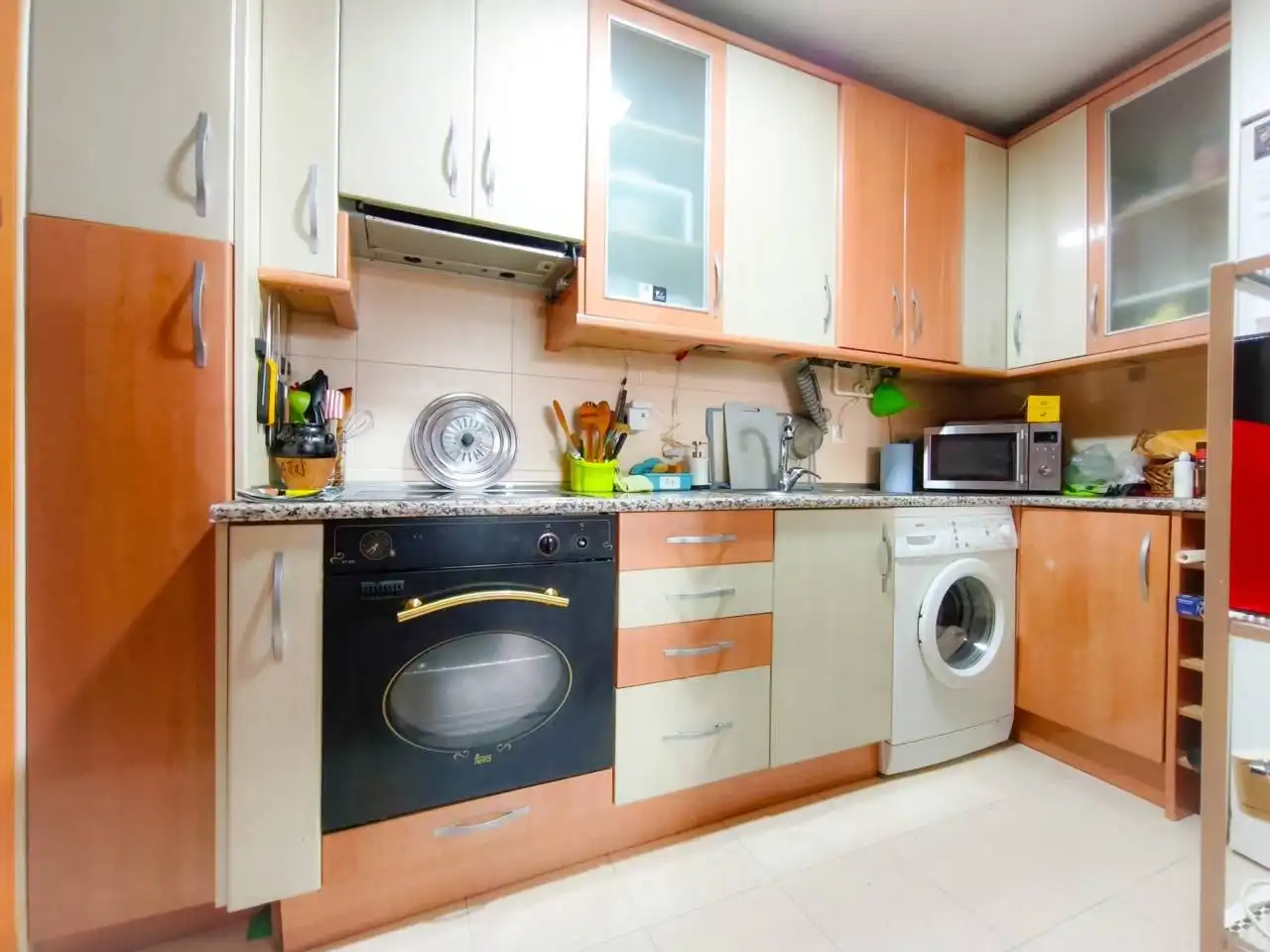 Kitchen of Apartments for sale in Burgos  with Heating and Parquet flooring