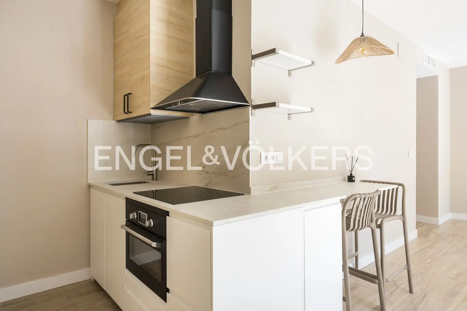 Cocina de Planta baja de alquiler en Madrid con Aire acondicionado y Calefacción