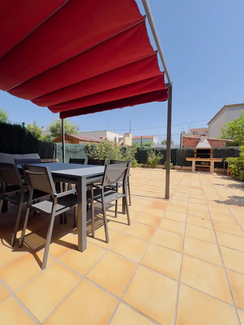 Terraza de Casa adosada en venta en Reus con Aire acondicionado, Calefacción y Jardín privado