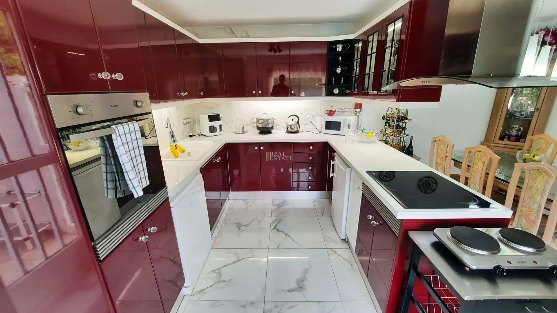 Kitchen of Houses for sale in L'Alfàs del Pi  with Air Conditioner, Heating and Terrace