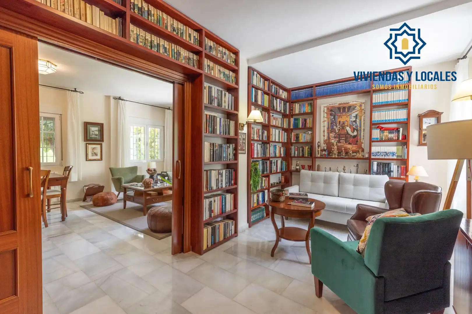 Sala de estar de Casa o chalet en venta en La Zubia con Aire acondicionado, Calefacción y Jardín privado