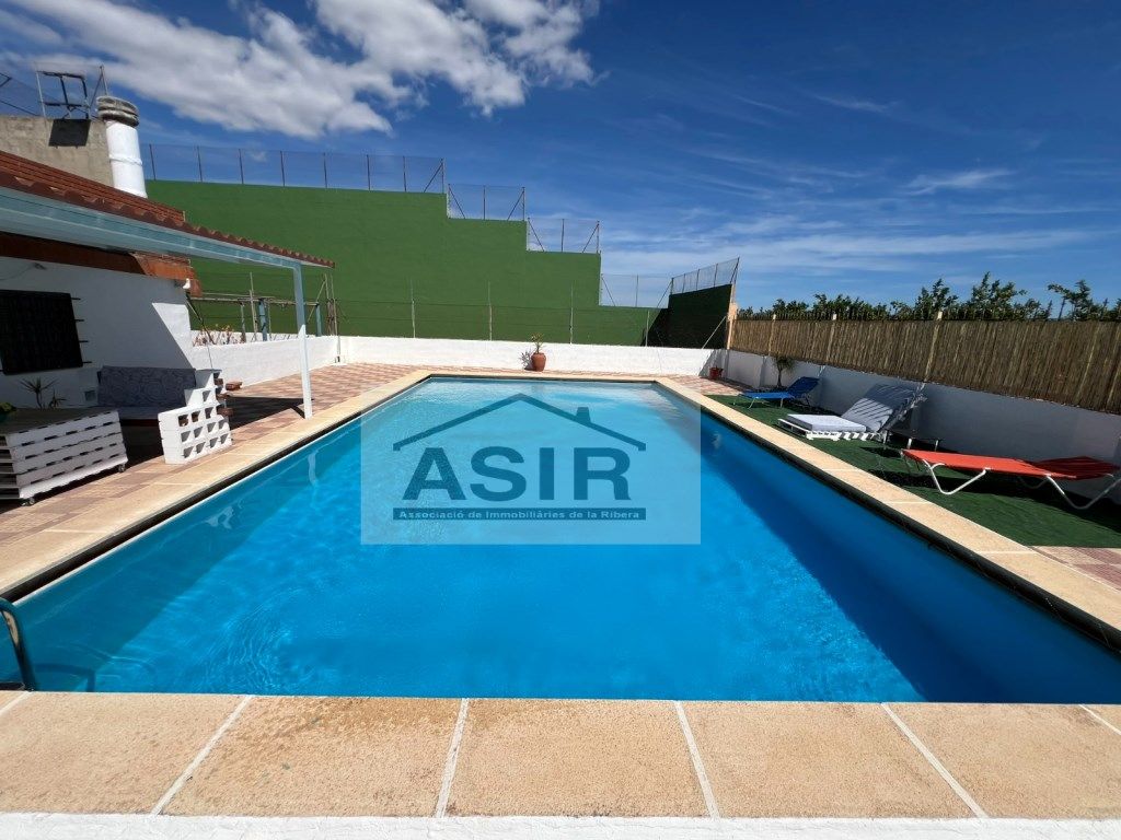 Piscina de Casa o xalet en venda en Albalat de la Ribera amb Terrassa