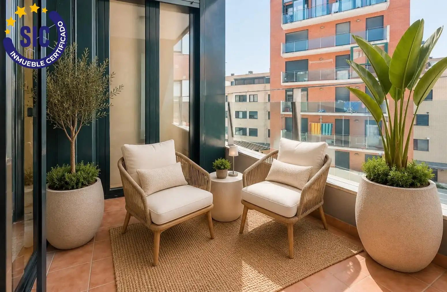 Terraza de Ático en venta en Tavernes de la Valldigna con Aire acondicionado, Calefacción y Terraza