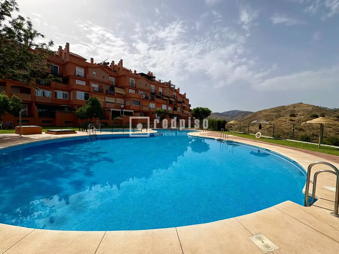 Exterior view of Flat for sale in Rincón de la Victoria  with Air Conditioner, Private garden and Terrace