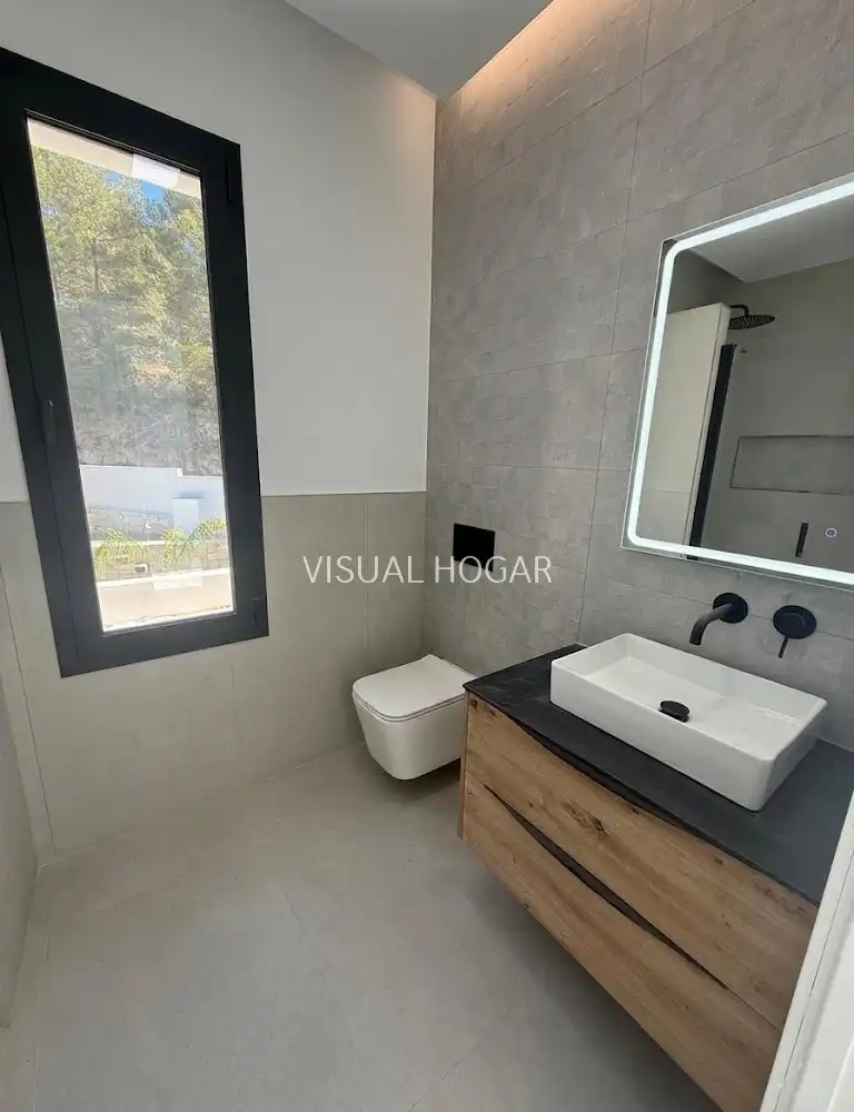 Bathroom of Houses for sale in Benissa  with Air Conditioner, Heating and Private garden